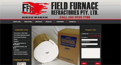 Desktop Screenshot of fieldfurnace.com.au